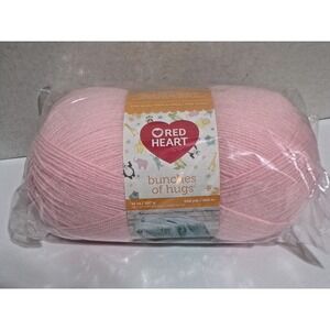 Red Heart Yarn Pink "TuTu" No Dye Lot 948 Yards 14 oz #5724 Vibrant Bright New